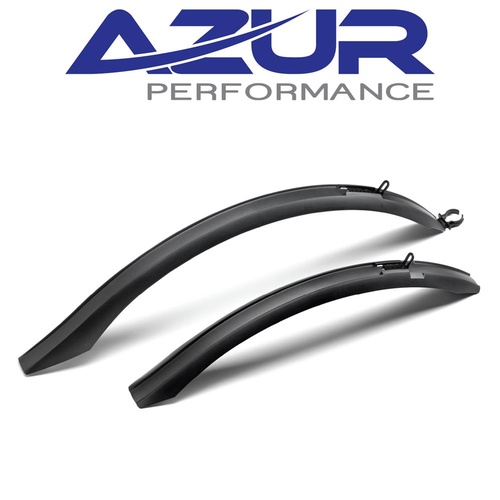 Azur Bike Bicycle Front & Rear Mudguard M1 Sentry Snap-on Fender