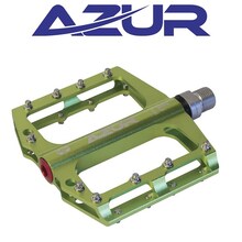 Azur Clutch Alloy Flat Pedal - Green