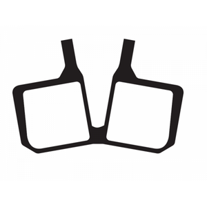Ashima Disc Brake Pads - Semi Metallic - For Magura Mt5