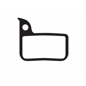 Ashima Disc Brake Pads - Organic- For Avid Road Red/Sram Hrd