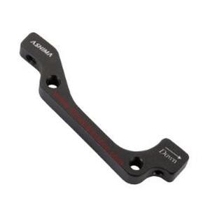 Ashima Brake Adaptor - Front 180mm - Transforms Post Mounting PM Caliper Into IS Mount Fork
