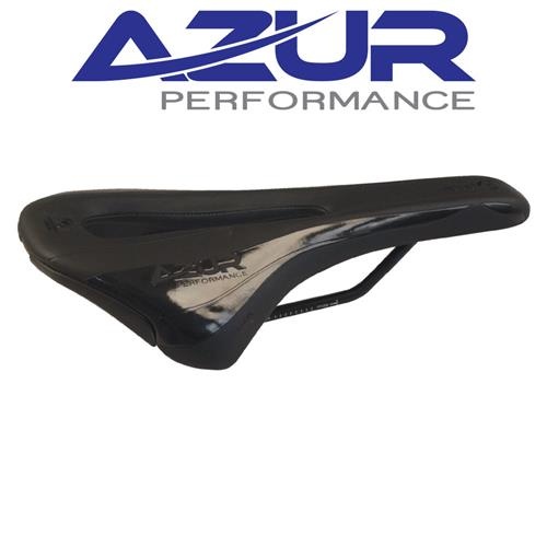 Azur Road Bike Cycling Bicycle Saddle Pro Range Seat- Scud Black