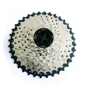 ATA Cassette - 9 Speed 11-36T - HG Driver - Matte Nickel / Black