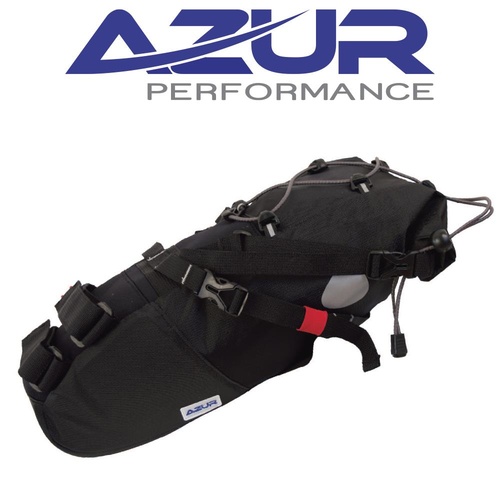 Azur Bike Bicycle Large WaterProof Saddle Bag 210D 8.1 Litre