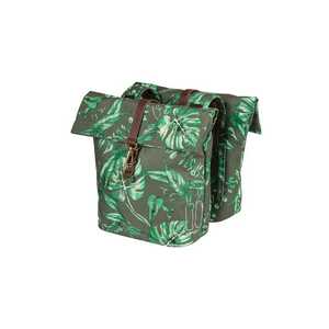 Basil Ever Green Double Pannier Bags 32L Thyme Green