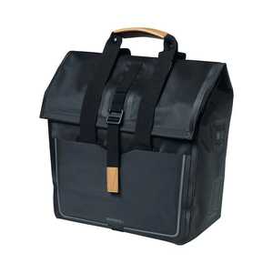 Basil Urban Dry Shopper Bag 25L Black