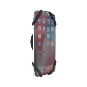 Bone Head Bike Tie 2 - For Handlebar - Fits Smartphone 4-6.7 inch - Black