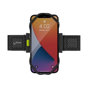 Bone Head Run Tie 2 - Large - Fits Smartphone 4.7 - 7.2 inch - Black