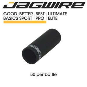 End Alloy Cap for 3mm Housing - 50 per Bottle