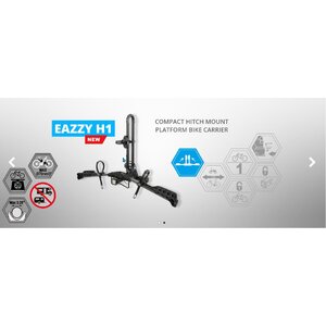 Hot Sale $529(RRP $559)BUZZRACKS Eazzy H1 (Hitch) 1 Bike Platform Rack