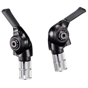 Microshift Bar End Shifter - BS-M10 - 2/3 x 10 Speed - Pair (Shimano Mountain)