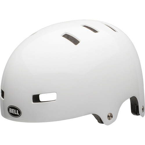 Bell Division Bike BMX Scooter Helmet White