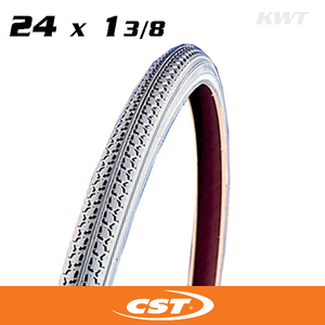 CST Tyre Wheelchair C245 - 24 x 1 3/8 - Grey