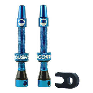 CushCore Tubeless Valves - Blue - 44mm