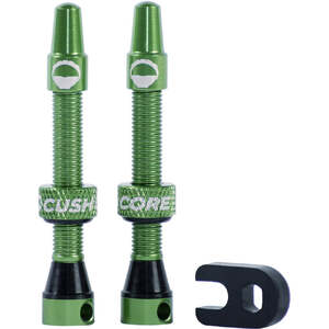 CushCore Tubeless Valves - Green - 44mm