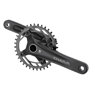 Prowheel MTB Crankset - CHARM-FD099A - 165mm Length - Inc BSA 73mm BB - 148 Boost - 32T Narrow Wide 11s - 24mm Axle - Black