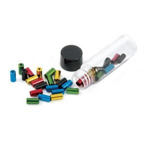 Coloury Cable House Cap Mix Colours 4.1mm 30 Pcs/Bottle