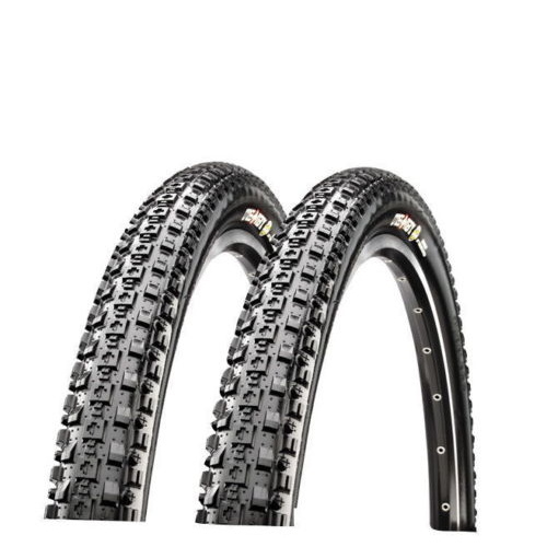 2 X Maxxis Crossmark Mtb Bike Tyre 29 X2.10 Black