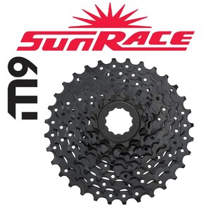 Sunrace Cassette M90 11-36T 9 Speed Phosphate Black