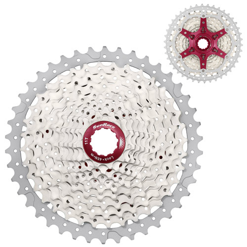 Sunrace Ms8 11-42T 11-Speed Bike Cassette SProcket Silver