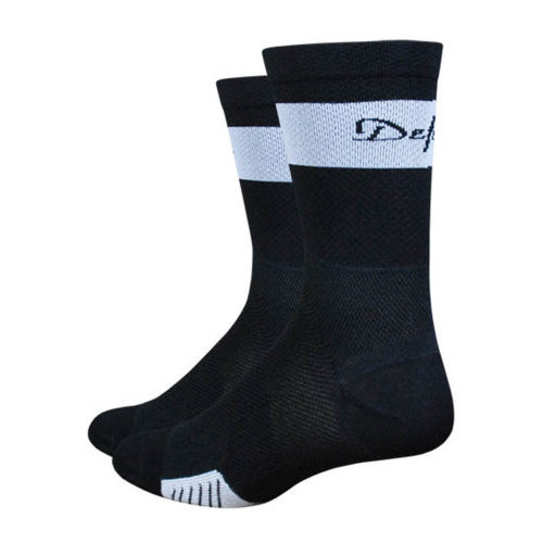 Defeet Cyclismo 5" Cuff Socks -Medium - Black