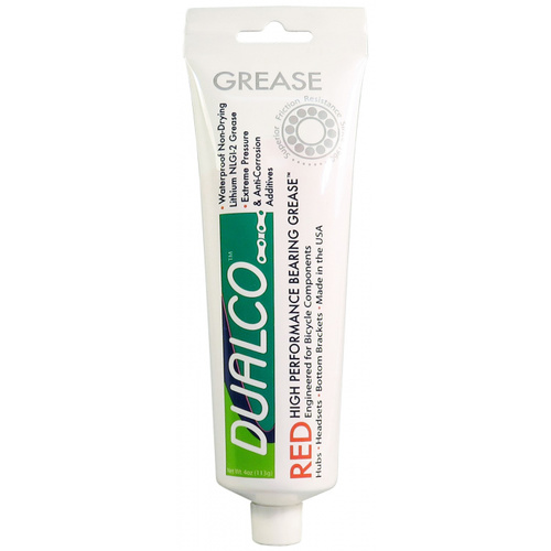 DualCo Red High Performance Bearing Grease 4oz