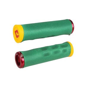 ODI Mtb F-1 Dread Lock Grips Rasta / Red