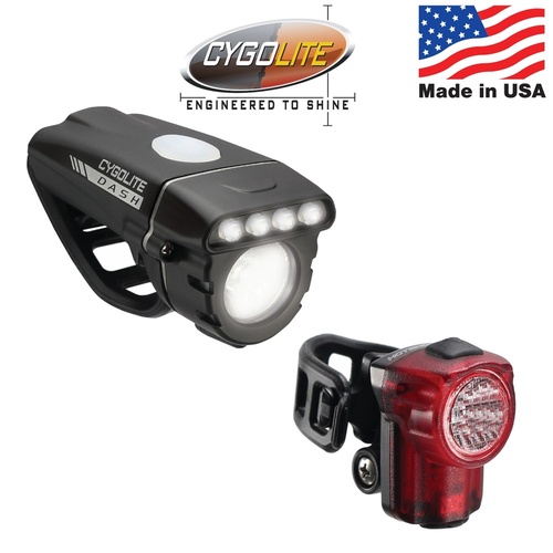 Cygolite Dash 520 + Hotshot Micro 30 Rechargeable Led Bike Headlight Light Road Mtb