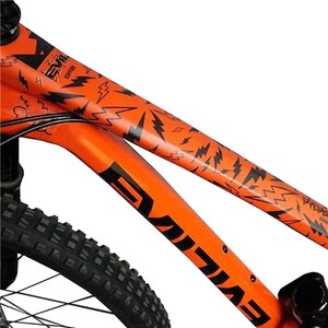 Dyedbro Frame Protection Wrap Sergio Layos Mtb White Turquoi