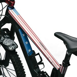 Dyedbro Frame Protection Wrap American Flag Colour