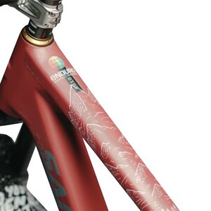 Dyedbro Frame Protection Wrap Ews Mountains White