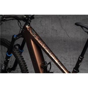 Dyedbro Frame Protection Wrap Fluro E-Bike Black