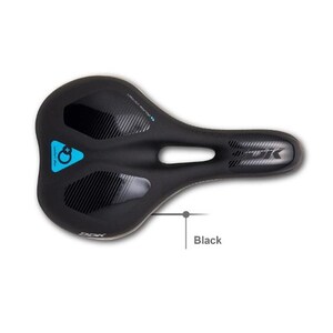 DDK Saddle 3153Mf - Comfort Plus - E-Bike/Trekking And City - Hi-Ten Steel Rail - 270x181mm