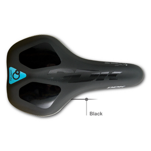 DDK Saddle D8102Mf - Trekking - Hi-Ten Steel Rail - 265mm x 162mm
