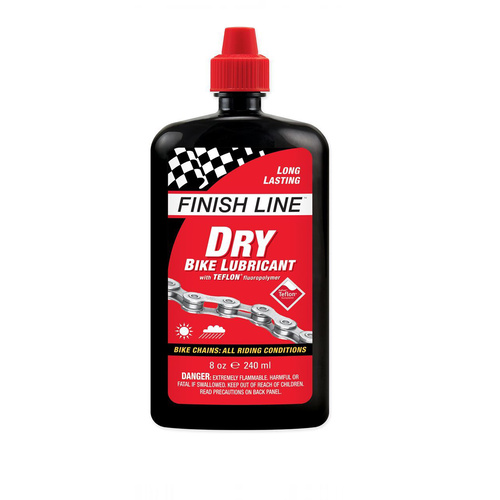 Finish Line Bike Bicycle (Dg) Dry Lube (Teflon +) 8Oz