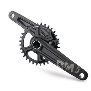 Prowheel JUNIOR Crankset - DMJ-CR093A - 155mm Length - Inc BSA 73mm BB - Non Boost - DM 2T Narrow Wide 11/12s - 24mm Axle - Black