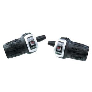 Microshift Twist Shifter - DS85 - 3x8 Speed - Pair (Shimano Mountain)