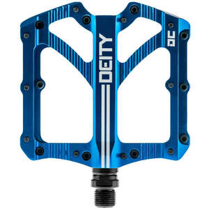 Deity Bladerunner Alloy Flat Pedals - Blue