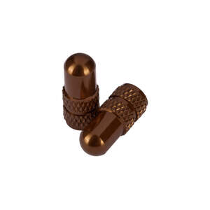 Deity Presta Valve Caps - Bronze - Presta - Pair