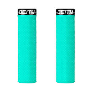 Deity Supracush Single Clamp Lock On Grips - Mint
