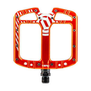 Deity TMAC Alloy Flat Pedals - Orange