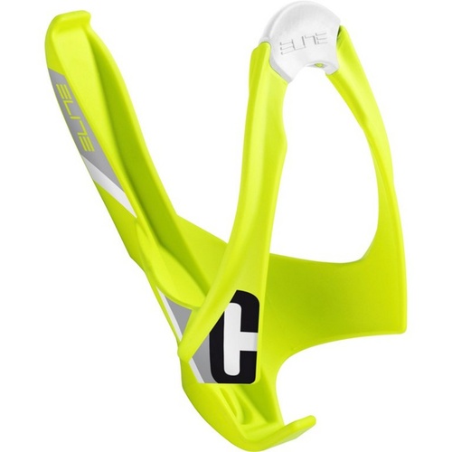 Elite Cannibal Bottle Cage Fluro Yellow