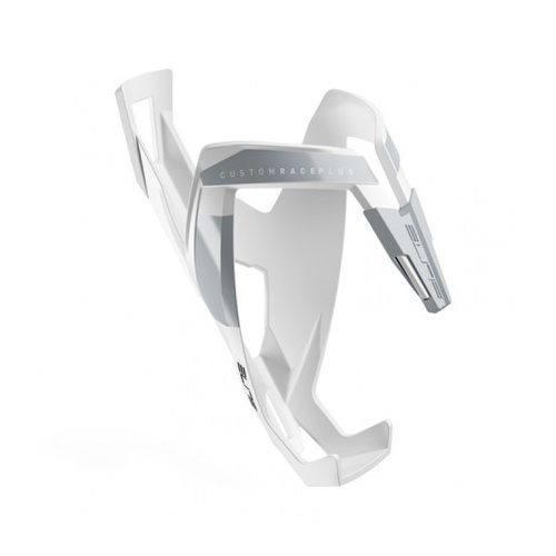 Elite Custom Race Plus Bottle Cage Gloss Matte Skin White Grey