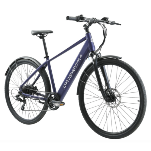 Shogun eBike 250W 36V Alloy Electric Bicycle built in 10AH battery city commuter Navy - 46cm(Medium) 