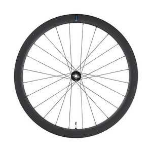 Shimano C46 Tubeless Disc Brake Carbon Front Wheel Centrelock