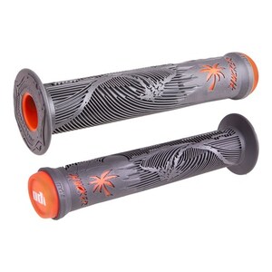 ODI BMX Hucker Dual Ply Grips 160Mm Graphite/Orange