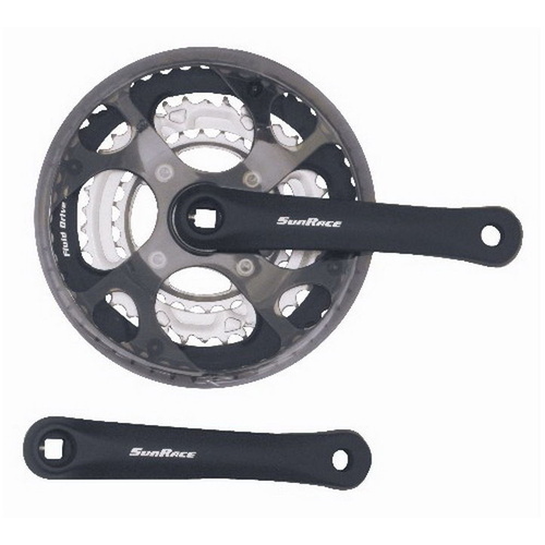 Sunrace Fcm30 28/38/48 Bicycle Chain Wheel 170Mm Crank Arms