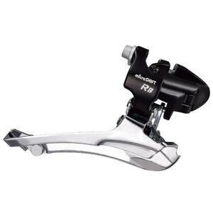 Microshift Front Derailleur - R8 FD-R252 - 2x8 Speed - 46-52T - Braze-On Mount (Shimano Road)