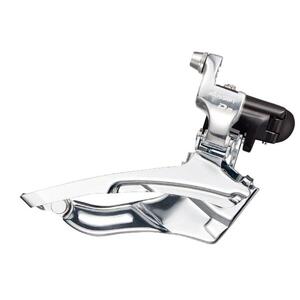 Microshift Front Derailleur - R9 FD-R353 - 3x9 SPD - 50T-39T-30T - Brazed-on Mount (Shimano Rd)