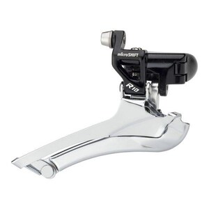 Microshift Front Derailleur - R10 FD-R712 - 2x10 Speed - 50-56T - Clamp Mount - Black